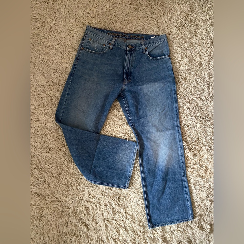 American Eagle men’s jeans loose fit 34W X 30 L